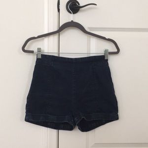Urban outfitters high waisted denim shorts
